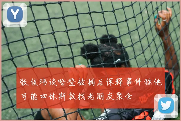 张佳玮谈哈登被捕后保释事件称他可能回休斯敦找老朋友聚会