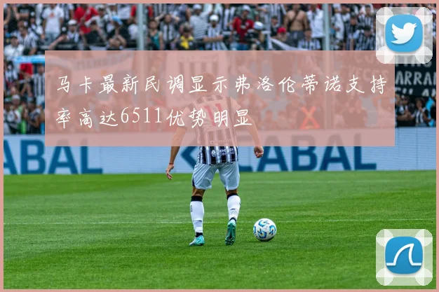 马卡最新民调显示弗洛伦蒂诺支持率高达6511优势明显